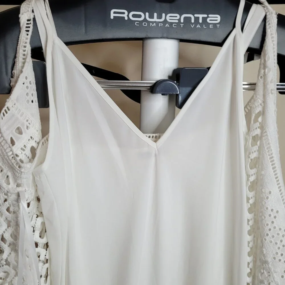 White Evangelia White Wrap Dress by Diane Von Furstenberg - Picture 15 of 15